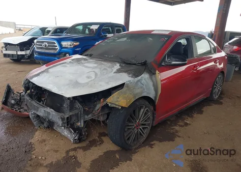 2020 Kia Forte Gt z USA, uszkodzony, nr VIN 3KPF44AC6LE217756